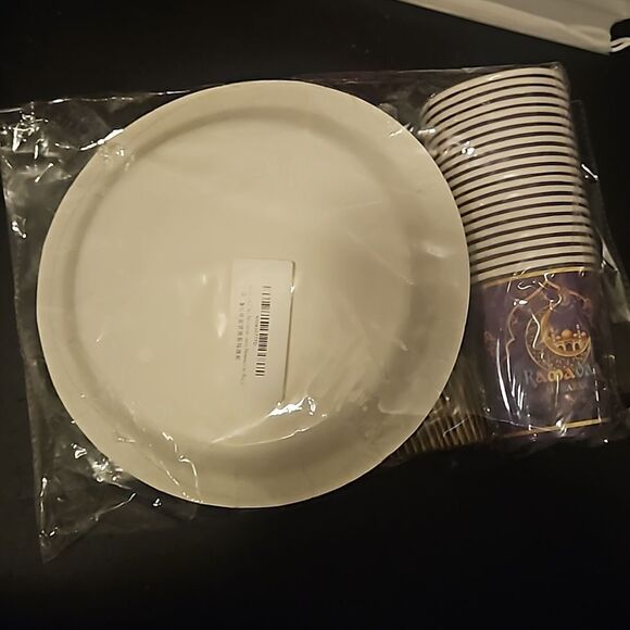 100pcs Ramadan Eid Mubarak Tablewre   Eid Al Adha  New - Picture 3 of 4